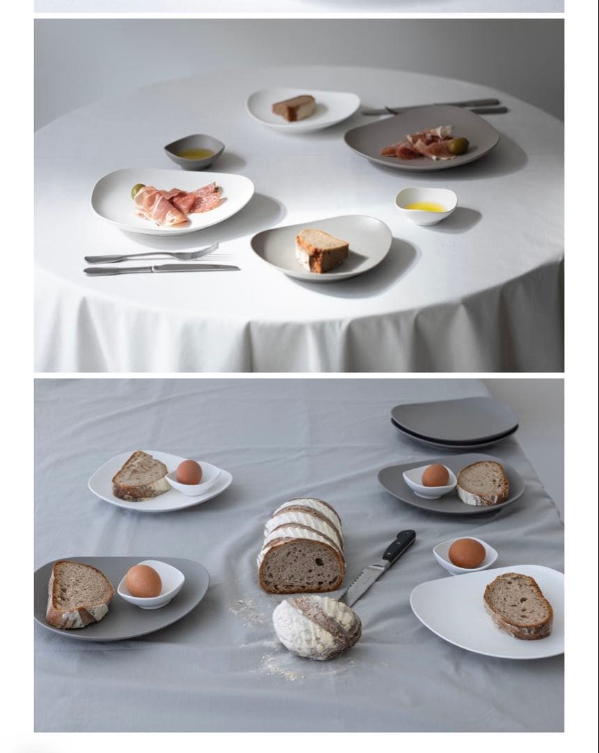 SHIONARI plate 245mm 195mm イイホシユミコ