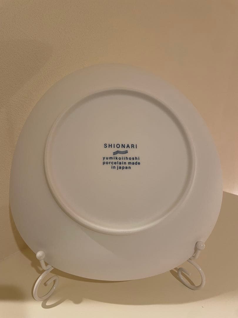 SHIONARI plate 245mm 195mm イイホシユミコ