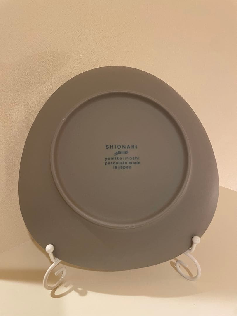 SHIONARI plate 245mm 195mm イイホシユミコ