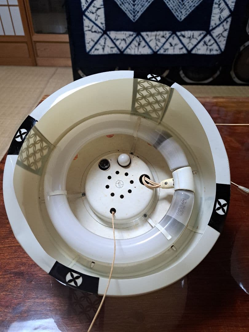 和風デザイン 吊り下げ式照明　2個セット