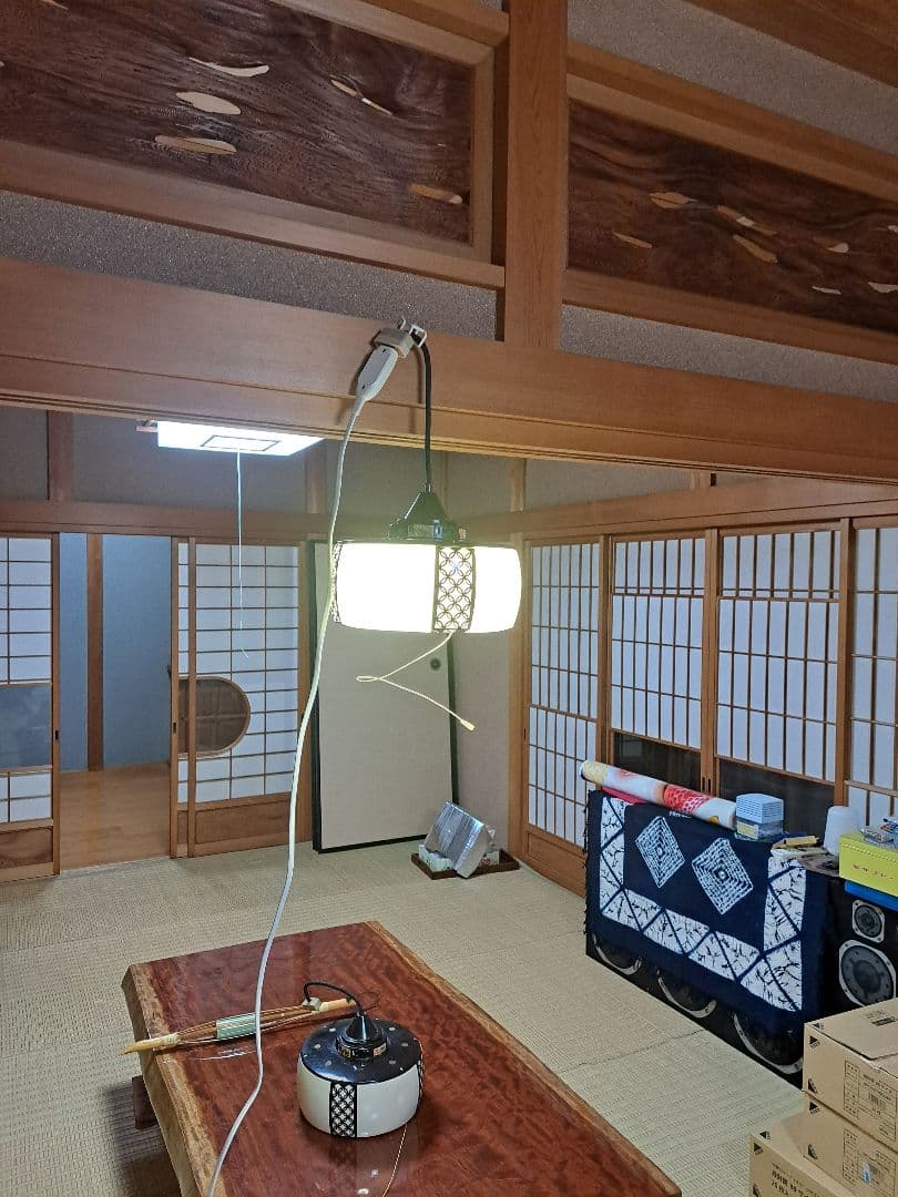 和風デザイン 吊り下げ式照明　2個セット