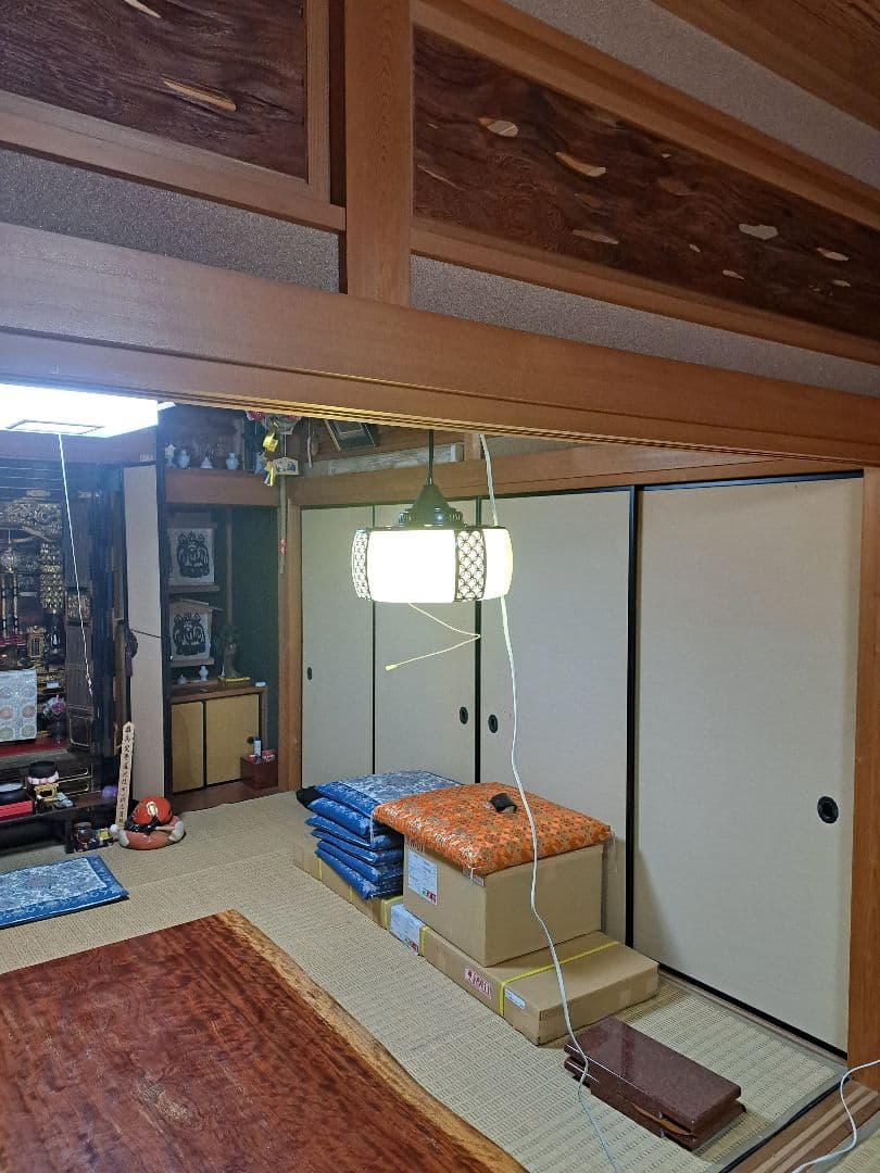 和風デザイン 吊り下げ式照明　2個セット