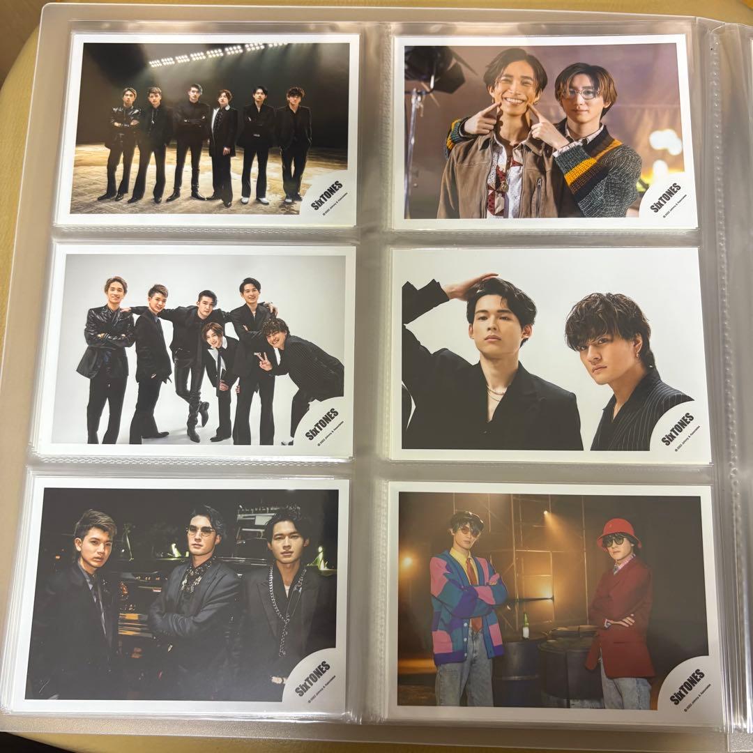 SixTONES 1ST 公式写真 70枚セット
