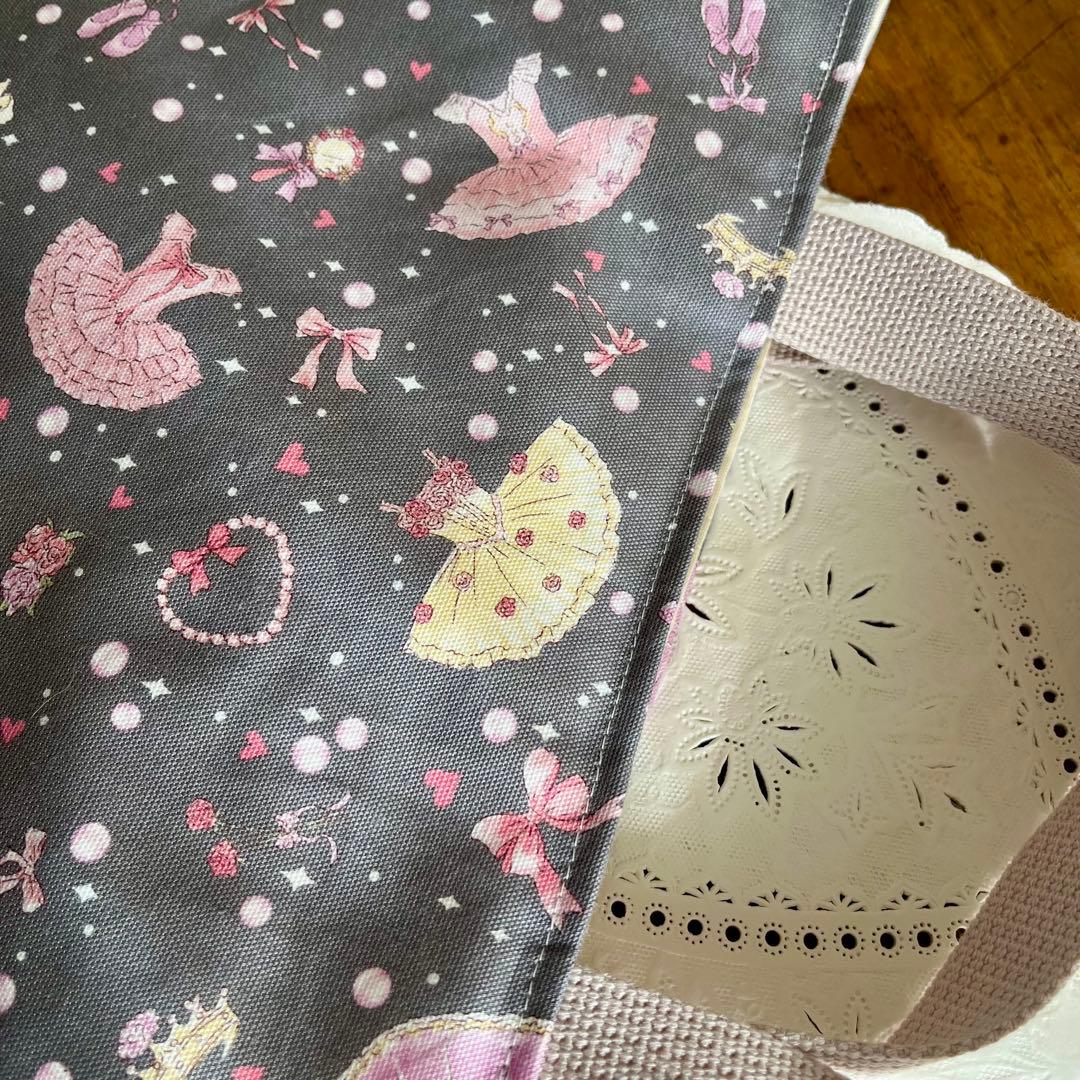 入園入学3点セット♡レッスンバッグ　上靴入れ　お着替え入れ　女の子ネームタグ無料