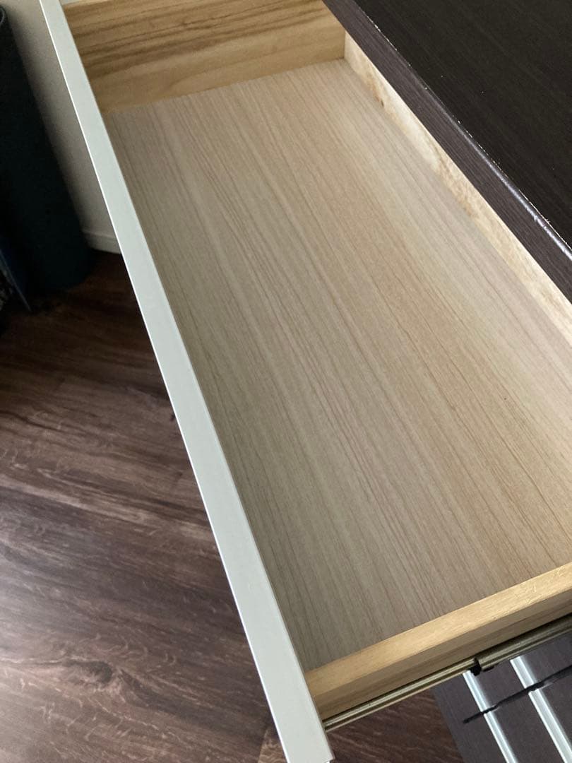 ニトリ 120-90-42cm. チェスト タンス ダークブラウン お得