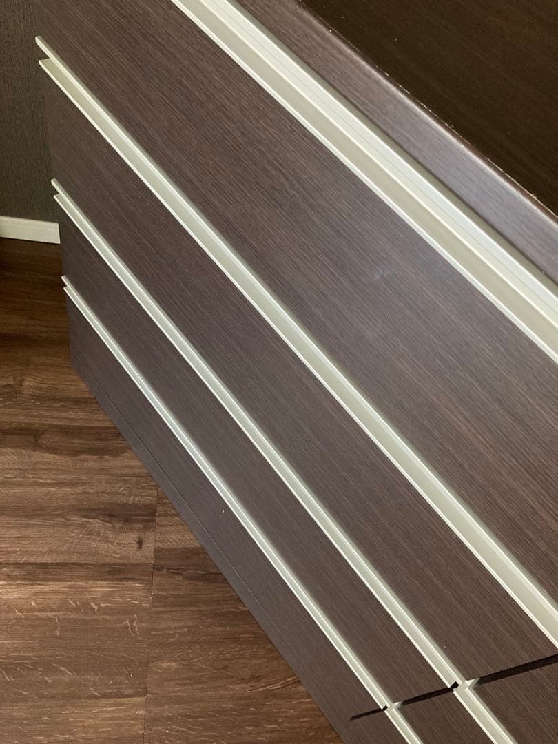 ニトリ 120-90-42cm. チェスト タンス ダークブラウン お得