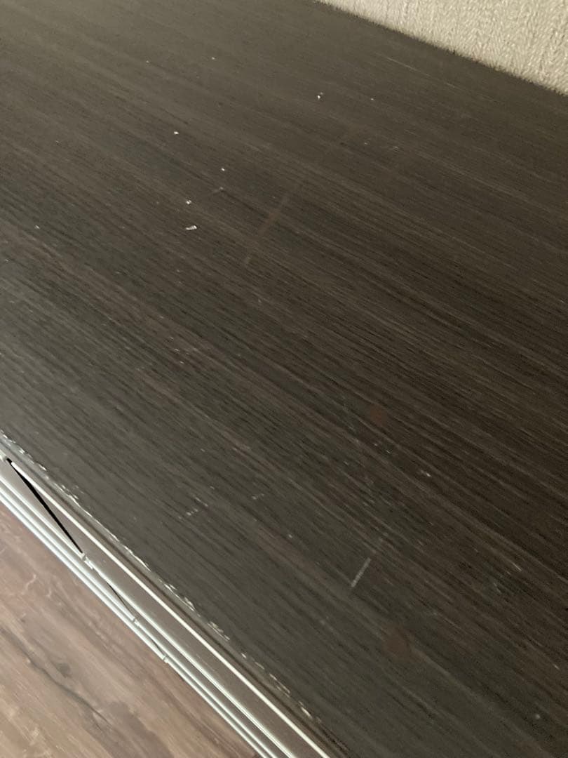 ニトリ 120-90-42cm. チェスト タンス ダークブラウン お得