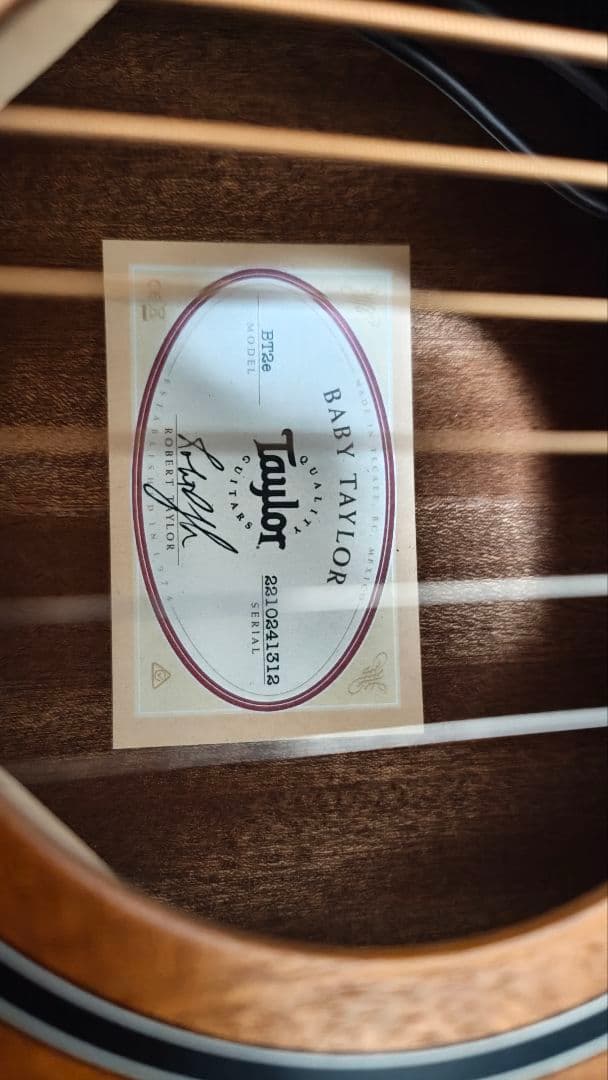 Taylor Baby Taylor BT2e エレアコミニギター 純正ケース付