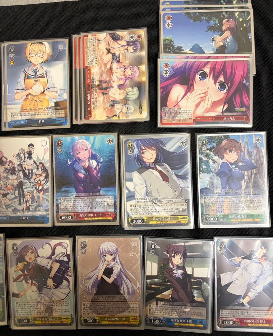 グリザイア　8電源　デッキパーツ付き　【ヴァイスシュヴァルツ】