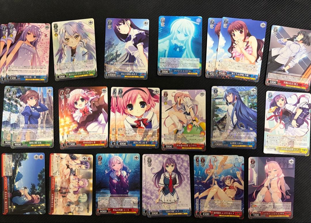 グリザイア　8電源　デッキパーツ付き　【ヴァイスシュヴァルツ】