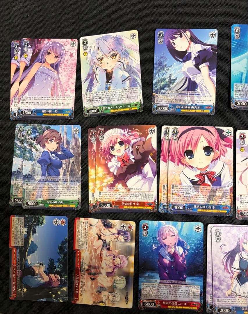 グリザイア　8電源　デッキパーツ付き　【ヴァイスシュヴァルツ】