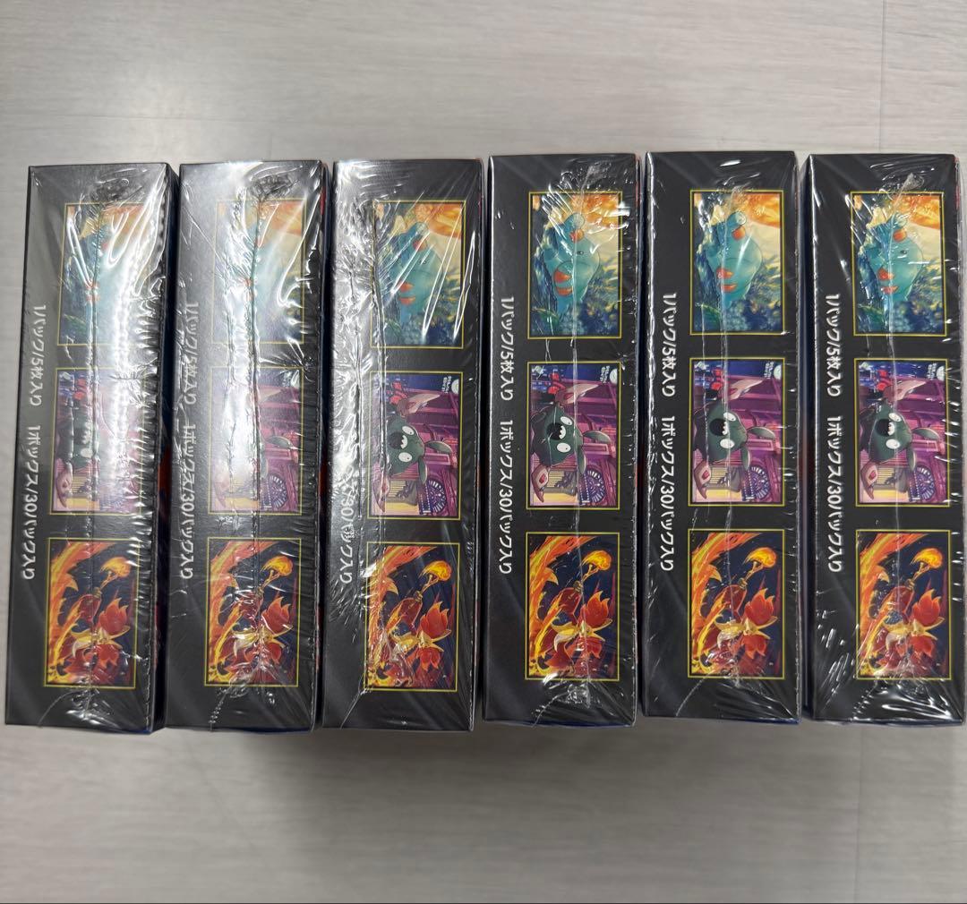 ポケモンカードゲーム ニンジャスピナー シュリンク付き未開封 6BOXセット