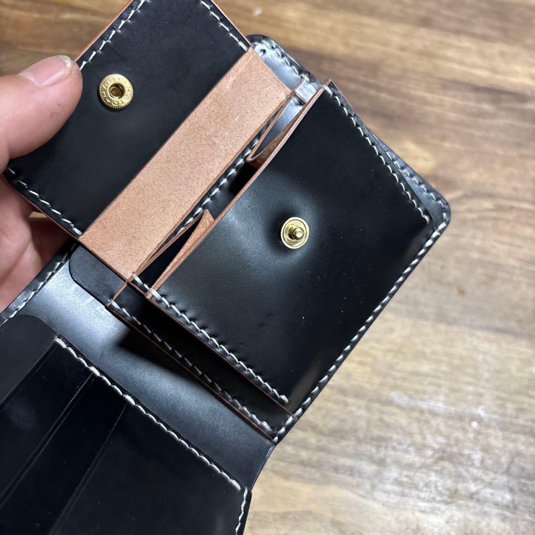 ☆フルコードバン☆新喜皮革☆2つ折り☆ホーウィン☆トラッカー☆コードバン