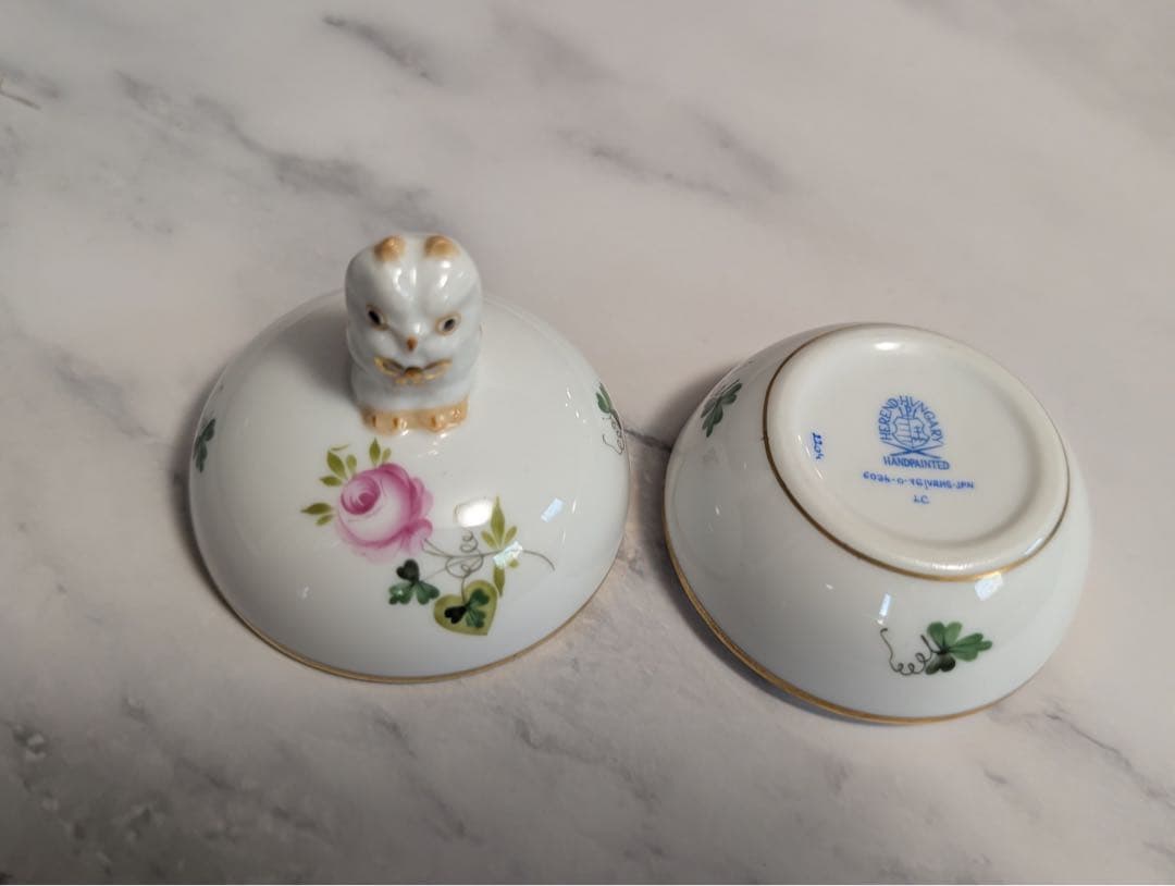 【Herend ヘレンド】新品未使用　マルボンボン　ふくろう