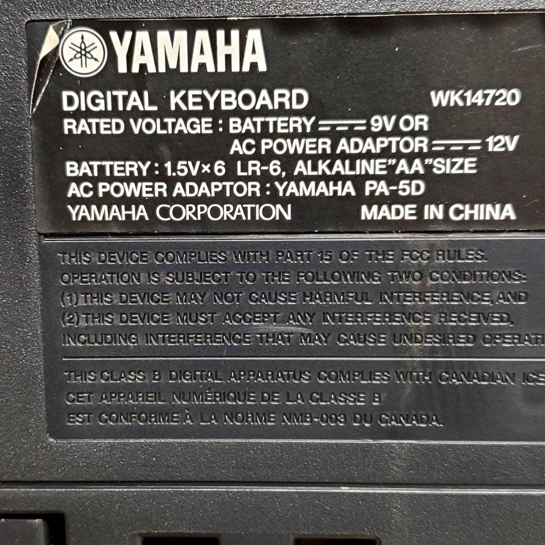 【美品・動作良好】YAMAHA NP-30 76鍵 2008年製 電子キーボード
