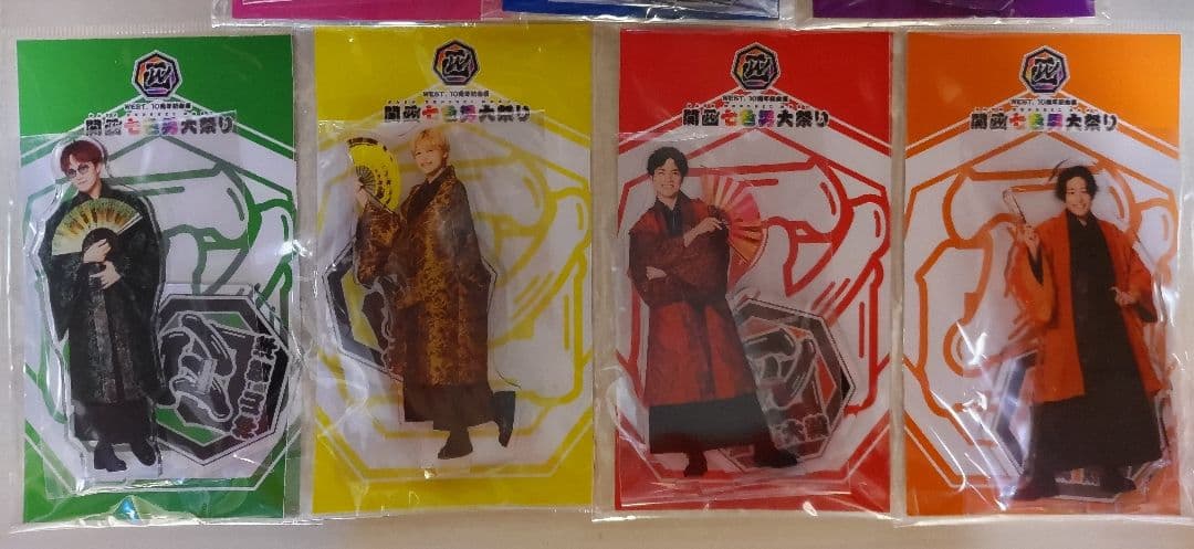 WEST.　関西七色男大祭り　アクスタ　タペストリー