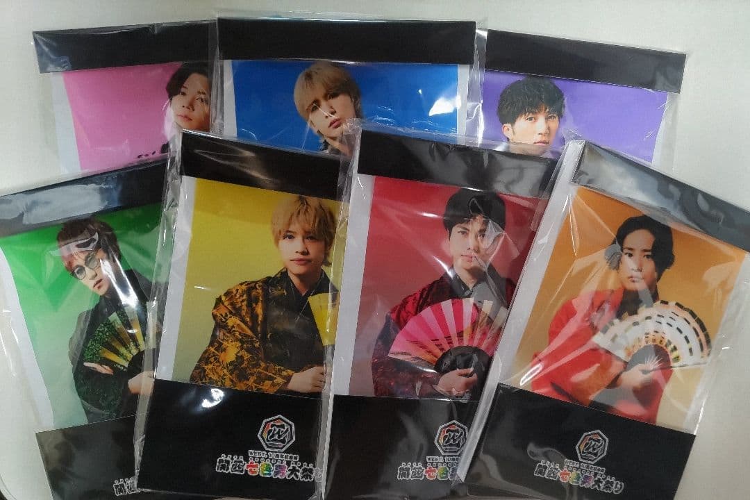 WEST.　関西七色男大祭り　アクスタ　タペストリー