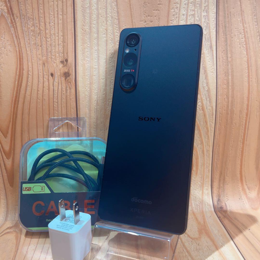 SIMフリー 本体 Xperia 1 Ⅴ 256GB 302 ブラック 電池良好