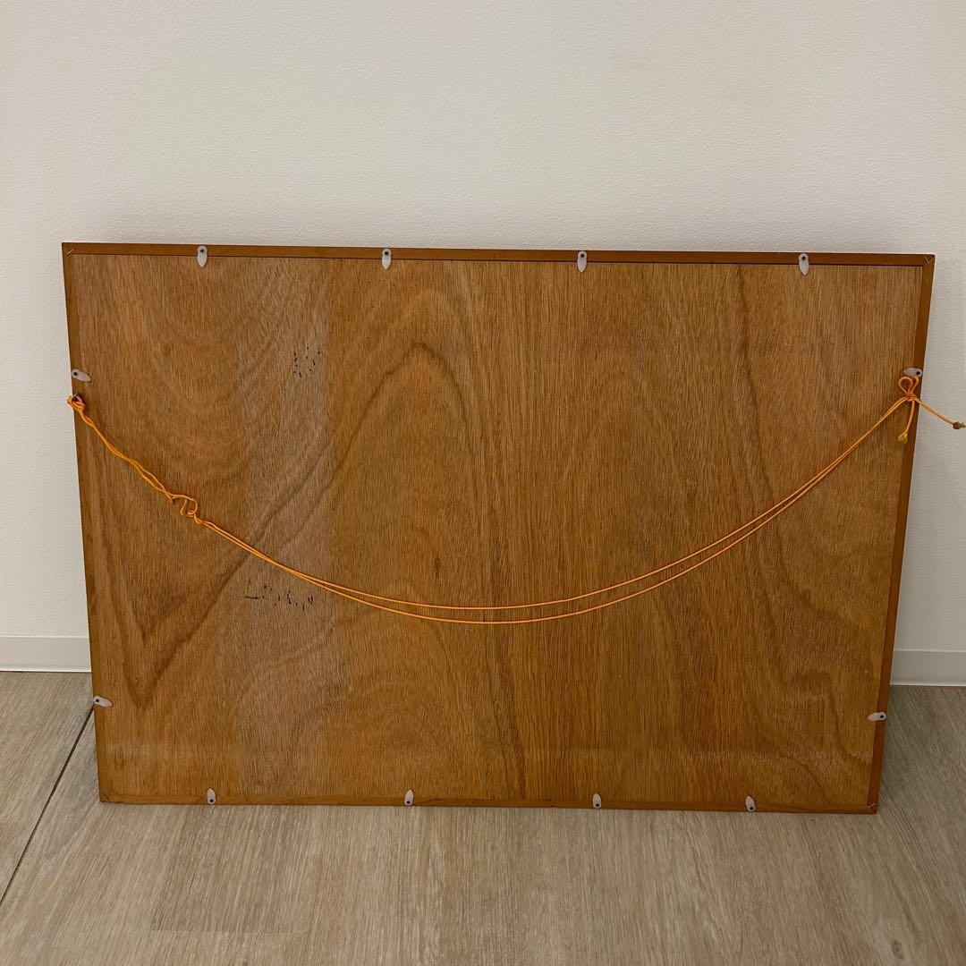 油絵 K.W.PARK 絵画 額付き 油彩 油彩画