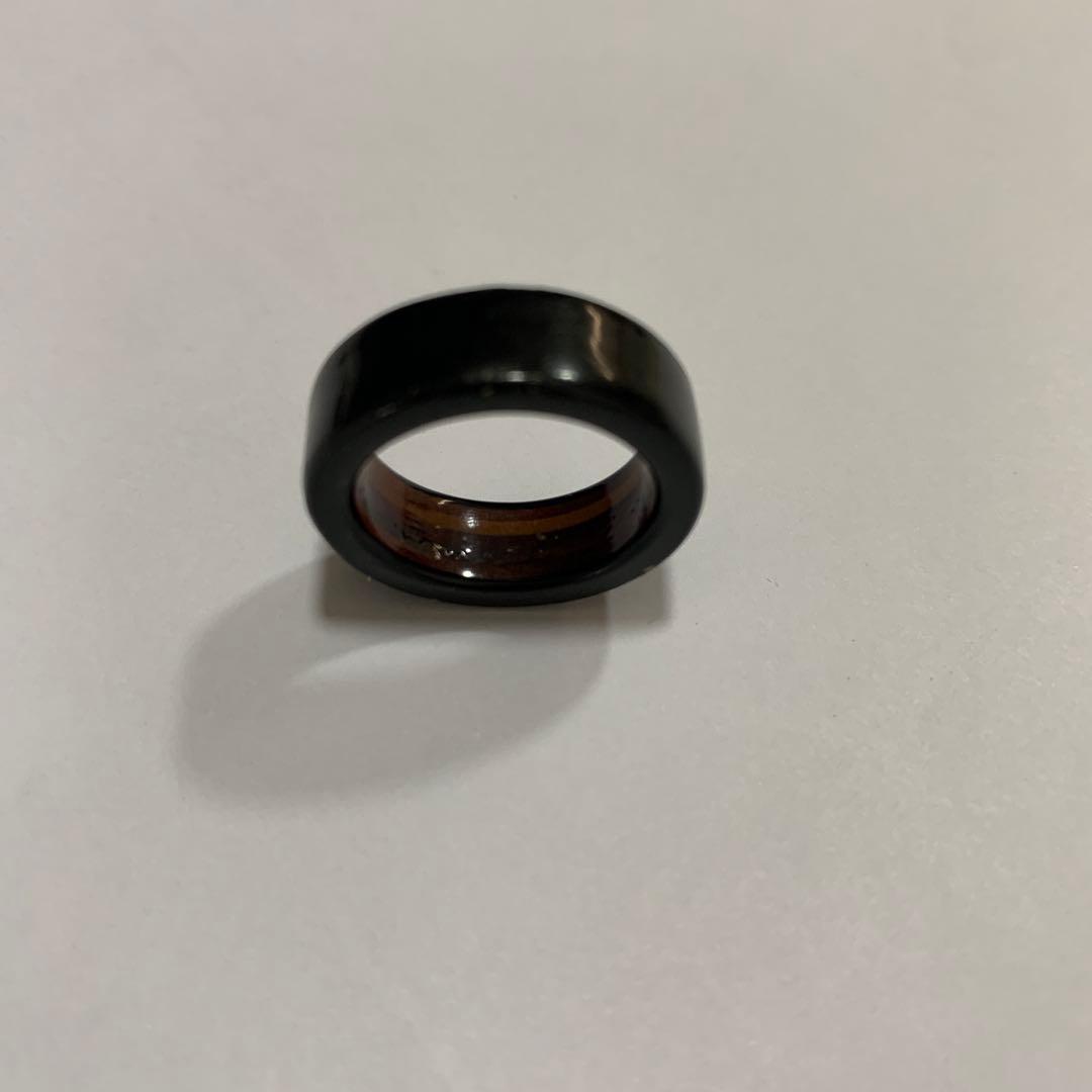 木人軒　モクジンケン　ウッドリング　in line ring