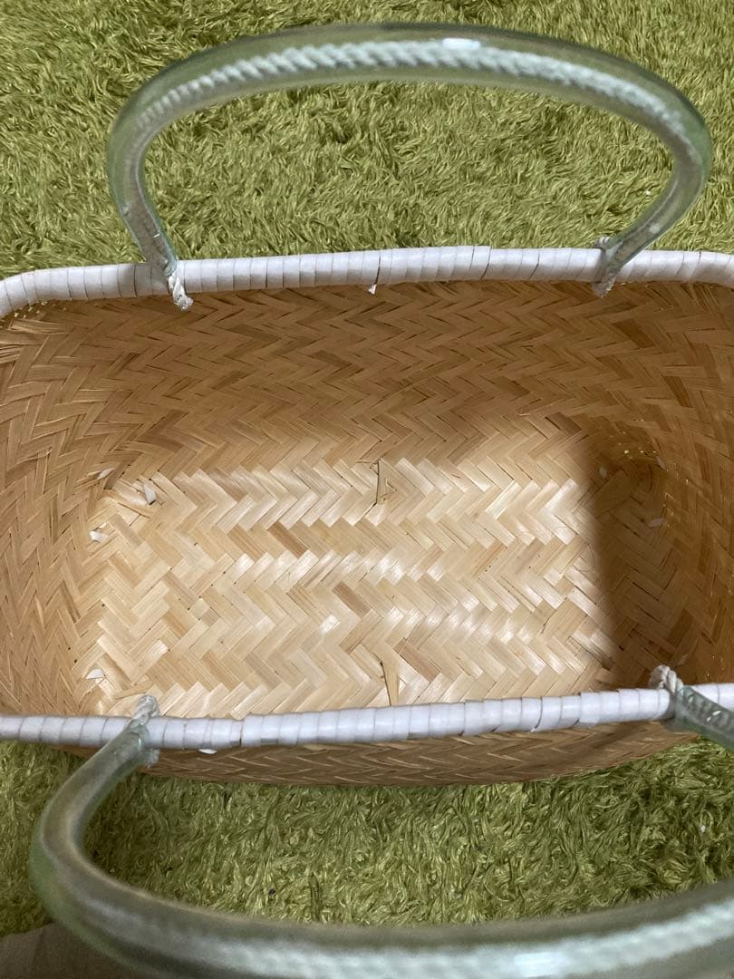 昭和レトロ。市場かばん。お買い物かばん