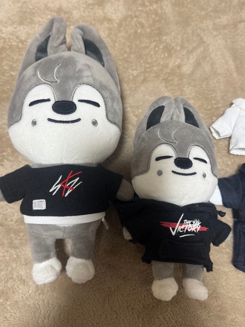 バンチャン ウルフチャン オリジナル ミニ コスチューム 親指マスコット セット