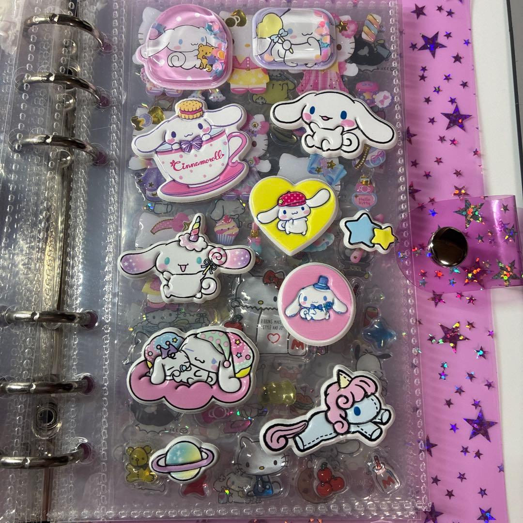 シール帳 完成品✩.*˚