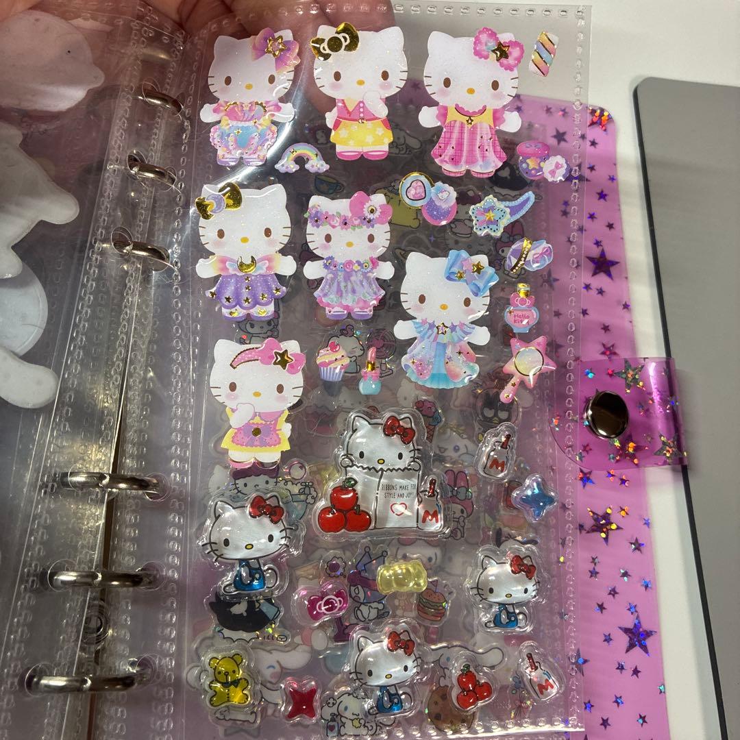 シール帳 完成品✩.*˚