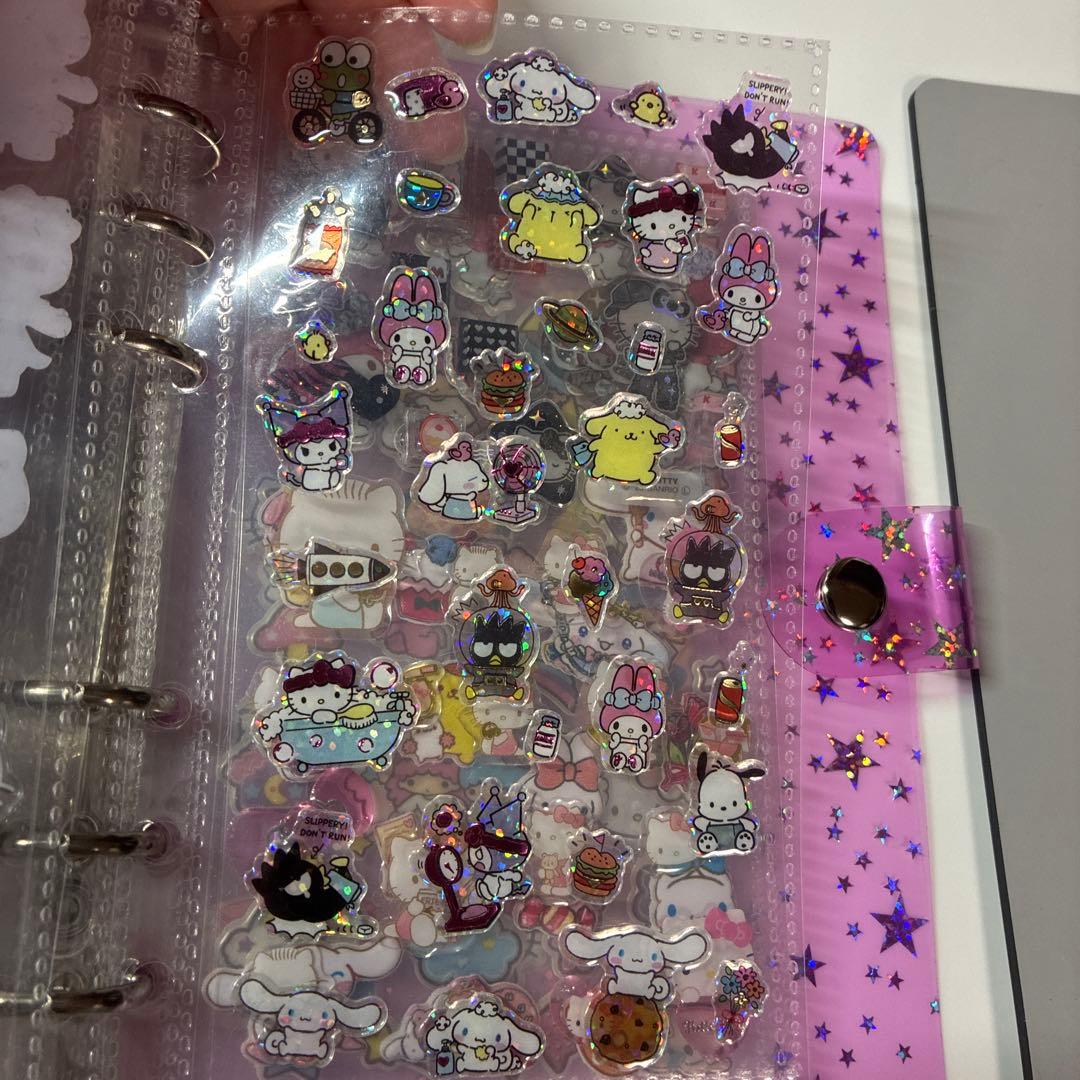 シール帳 完成品✩.*˚