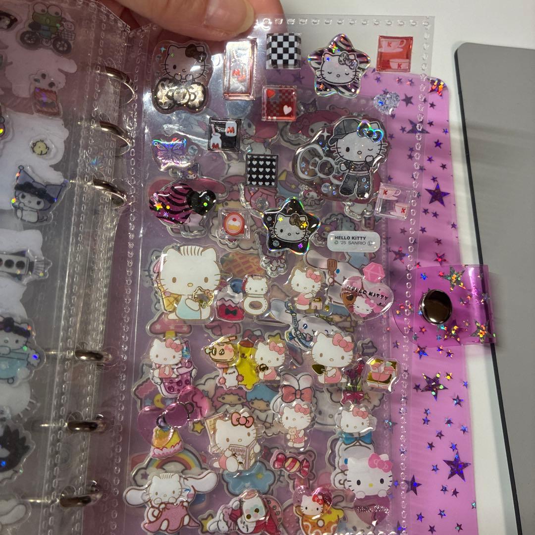 シール帳 完成品✩.*˚