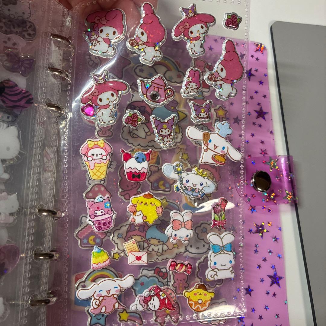 シール帳 完成品✩.*˚