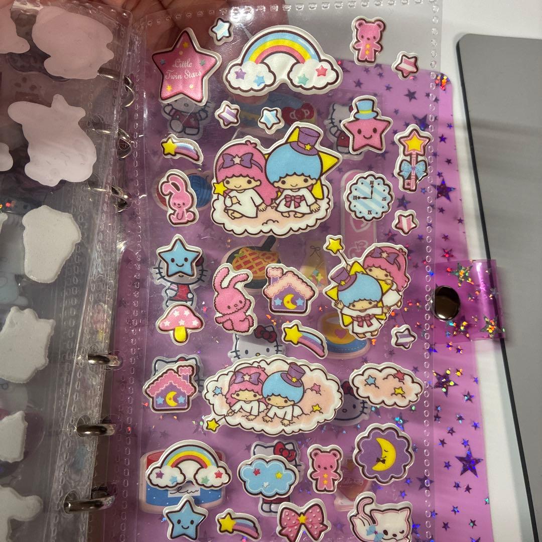 シール帳 完成品✩.*˚