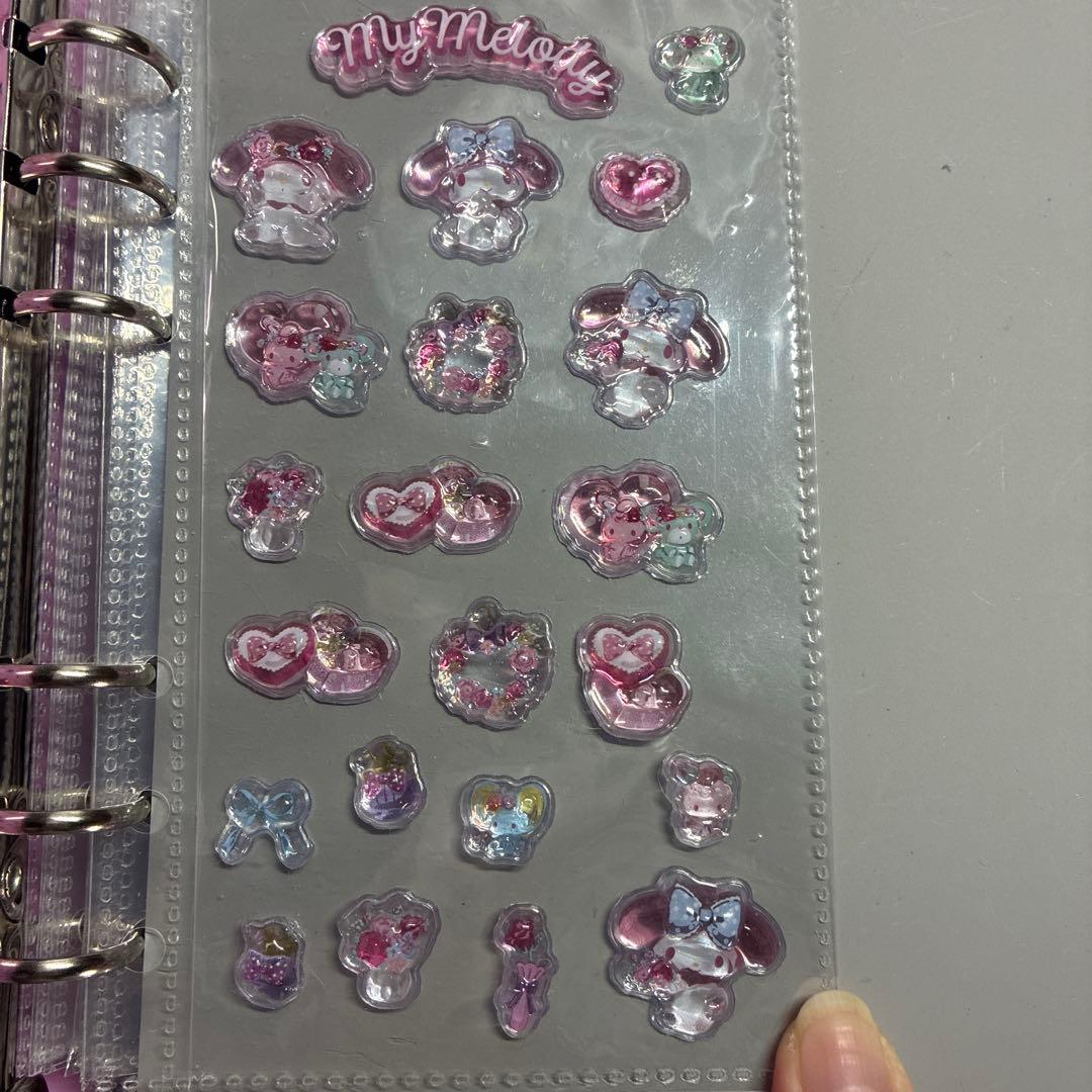 シール帳 完成品✩.*˚