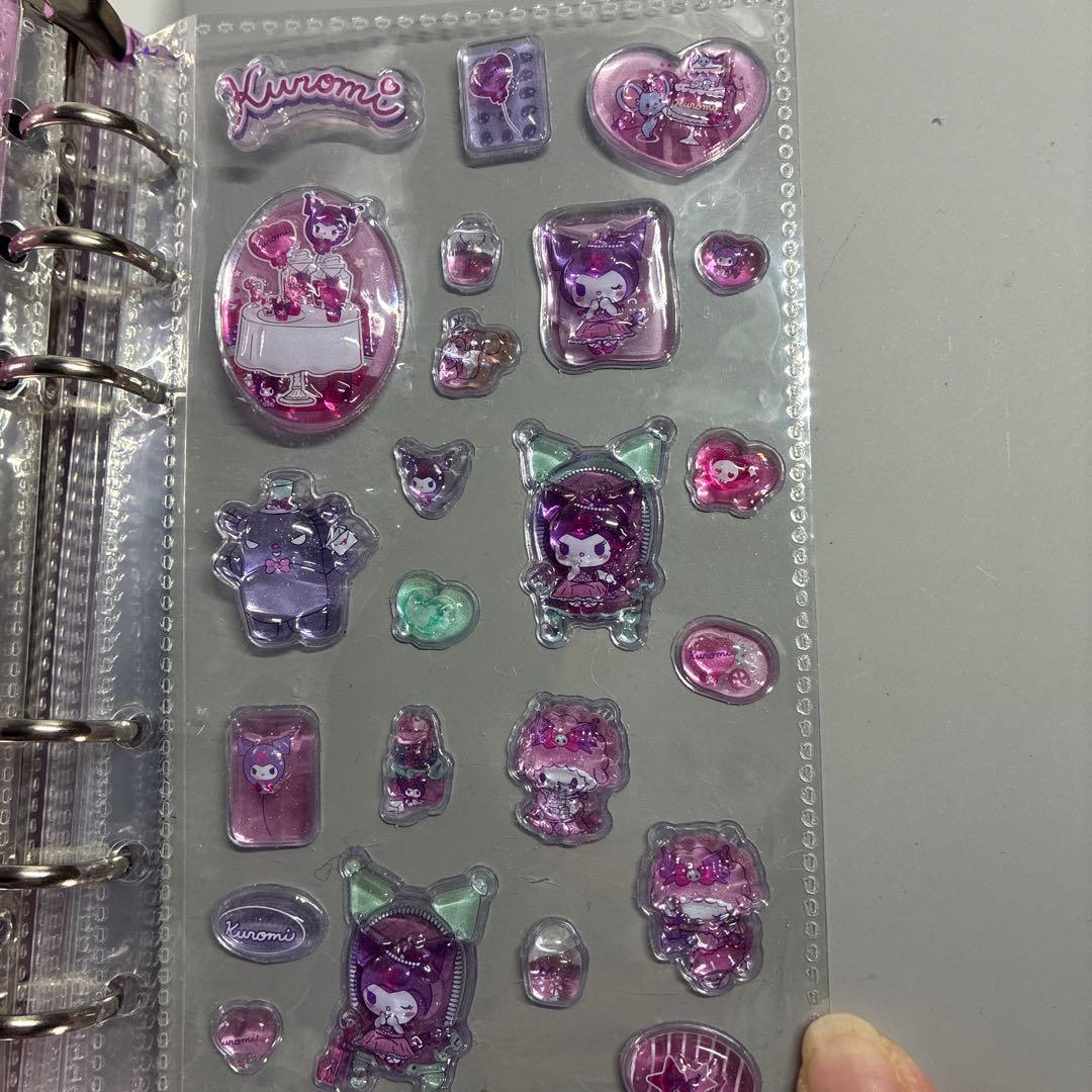 シール帳 完成品✩.*˚