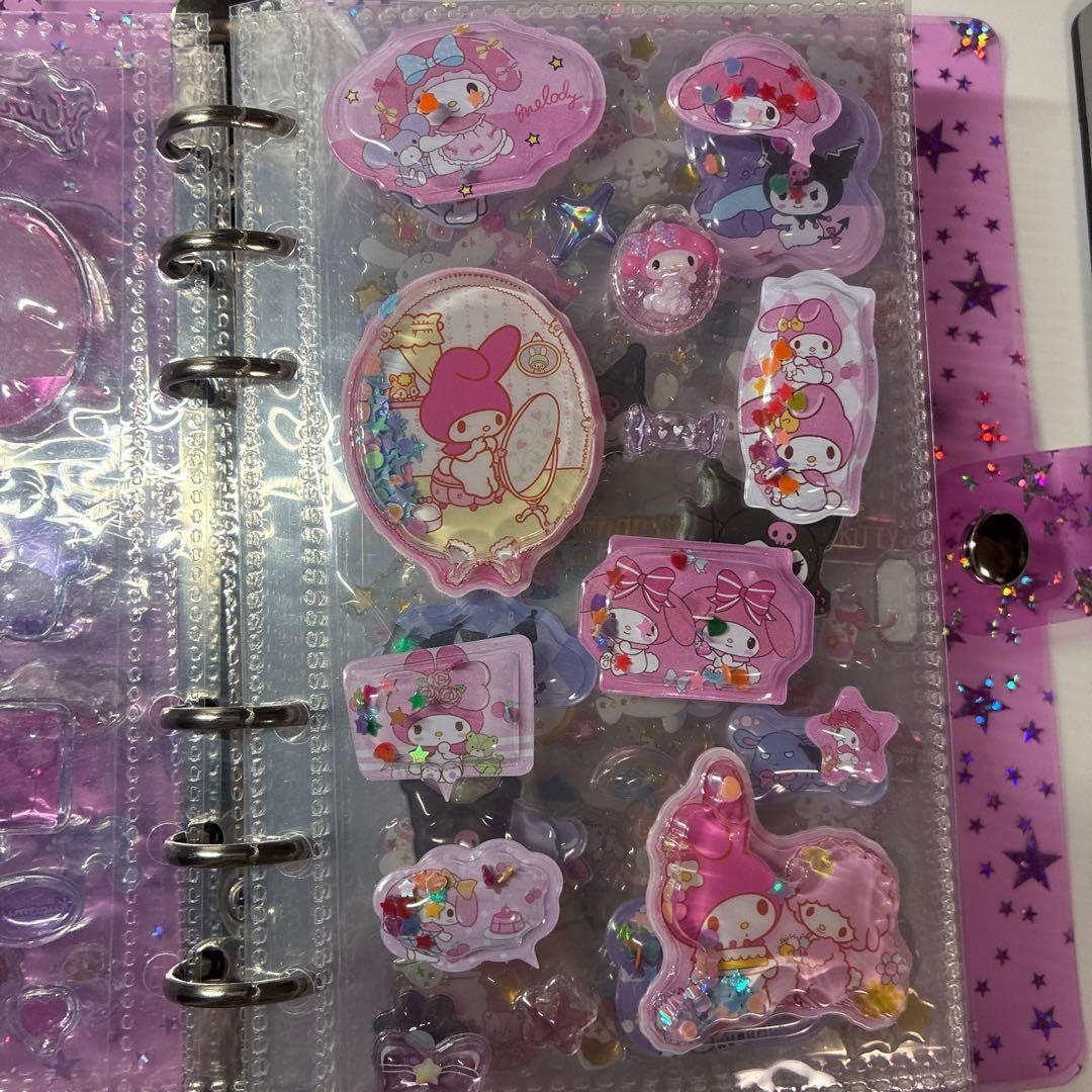 シール帳 完成品✩.*˚