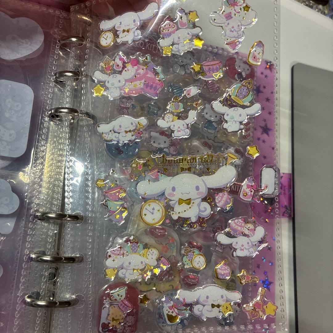 シール帳 完成品✩.*˚