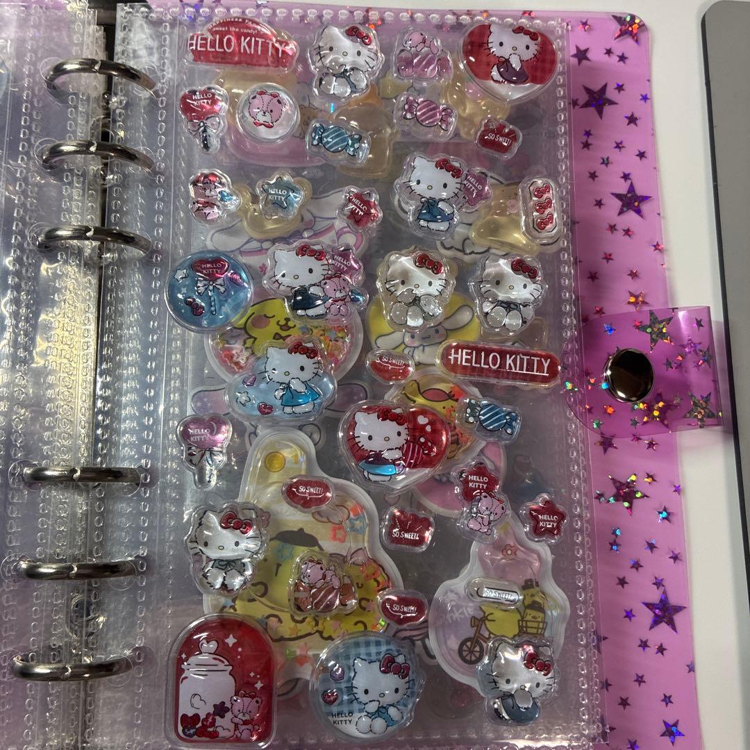 シール帳 完成品✩.*˚