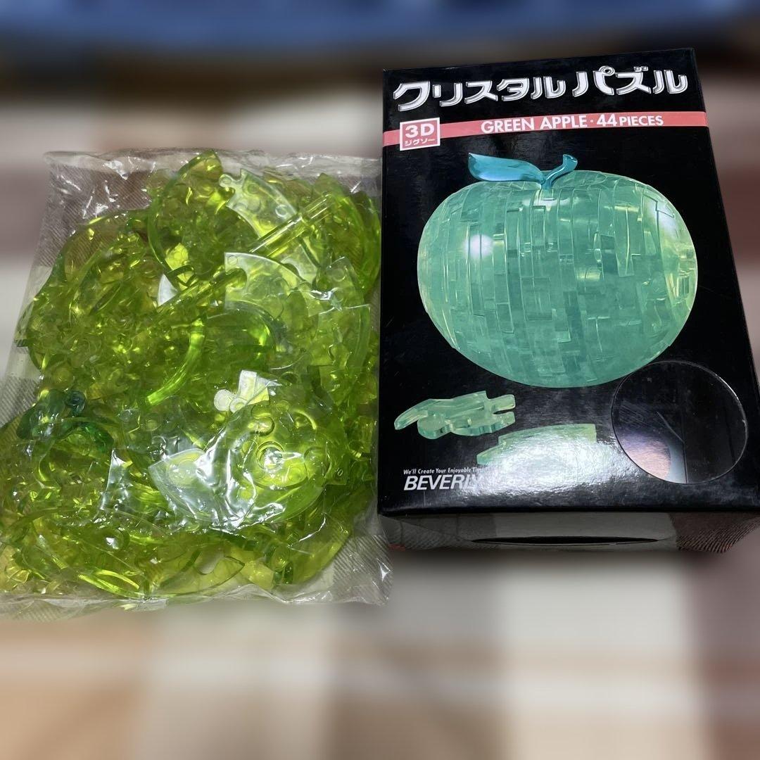 ビバリークリスタルパズル　グリーンアップル　43ピース