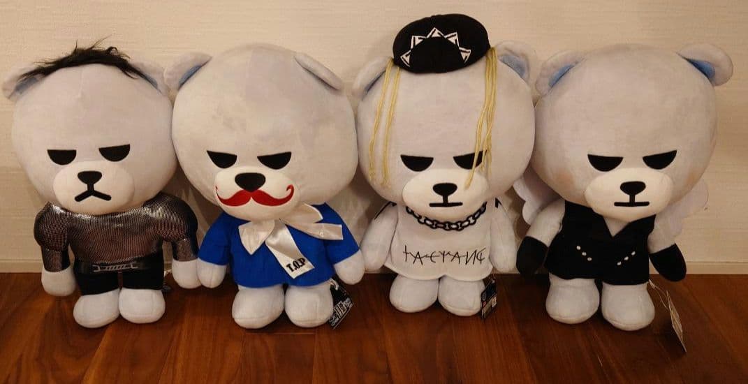 BIGBANG　BIGぬいぐるみ 8体セット