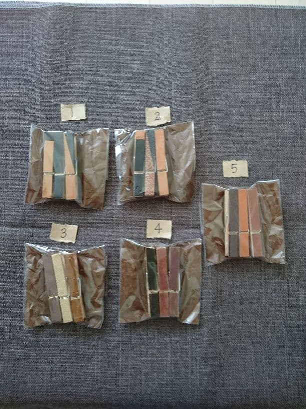 ☆レザーウッドピンチ☆ １セット750円