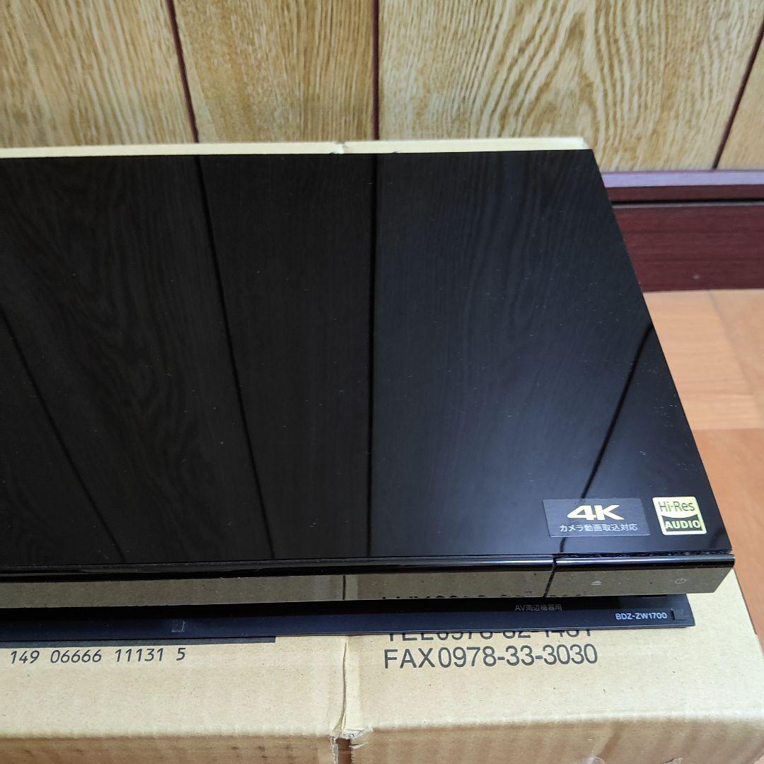 動作品 SONY BDZ-ZW1700 2019年 ブルーレイディスクレコーダー