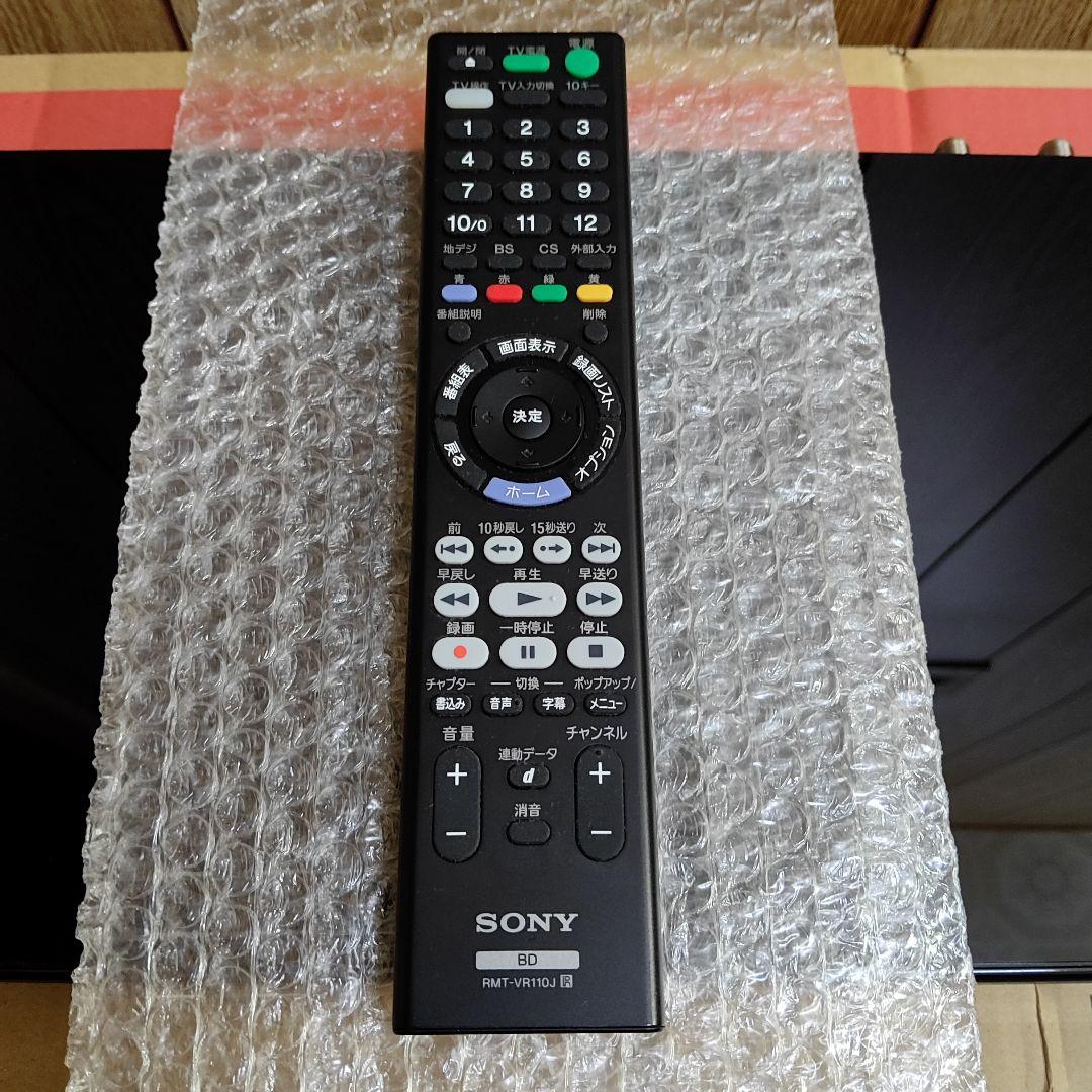 動作品 SONY BDZ-ZW1700 2019年 ブルーレイディスクレコーダー