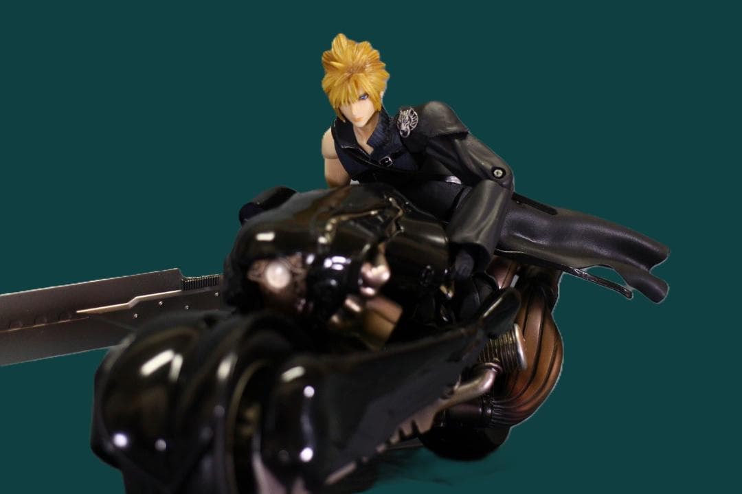 中古 PLAYARTS クラウド＆フェンリル +EXTRA PARTS セット