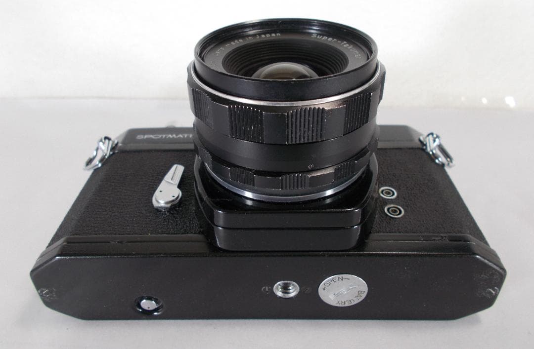 フィルムカメラ 整備済 完動品　Pentax SP　+ 広角レンズ　R142