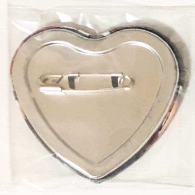 新品★あんスタ★UNDEAD【羽風薫】一番カフェ★ハート型缶バッジ★4点セット