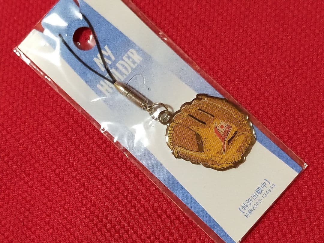 ①◆　長嶋ジャパン　野球日本代表　アテネ五輪　アジア　◆ストラップ　ピンバッジ◆