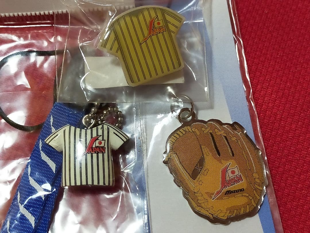 ①◆　長嶋ジャパン　野球日本代表　アテネ五輪　アジア　◆ストラップ　ピンバッジ◆
