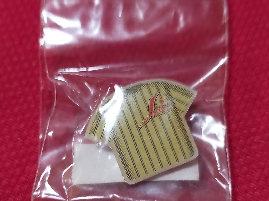 ①◆　長嶋ジャパン　野球日本代表　アテネ五輪　アジア　◆ストラップ　ピンバッジ◆