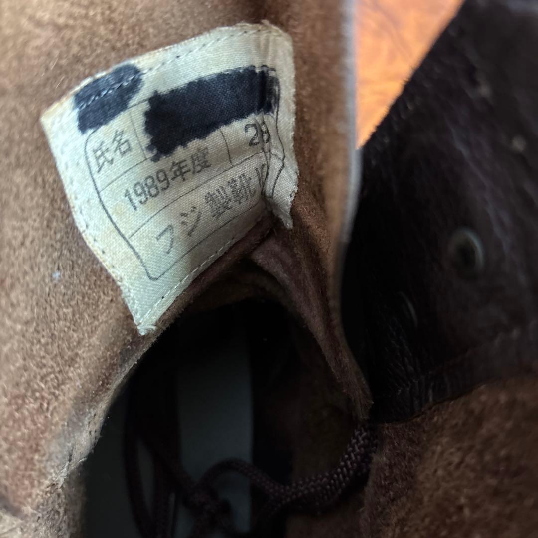 ミリタリーブーツ 黒 レザー ハイカット　26㎝0202o185