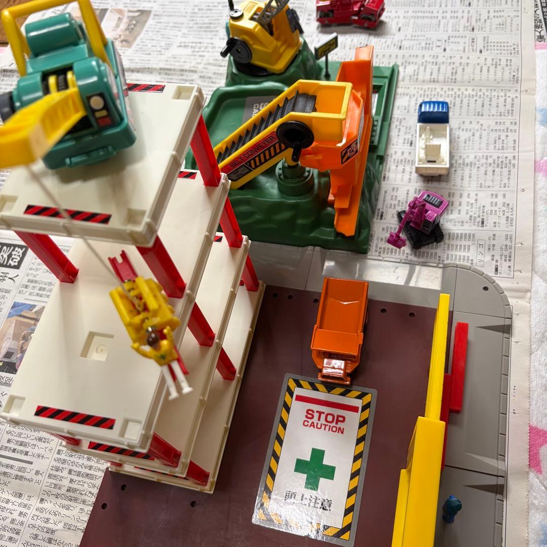 トミカ建設バリューセット 中古 欠品あり